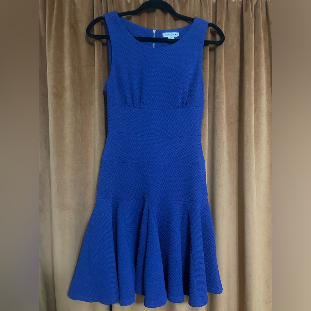 DOUBLE ZERO Little Royal Blue Dress A-Line